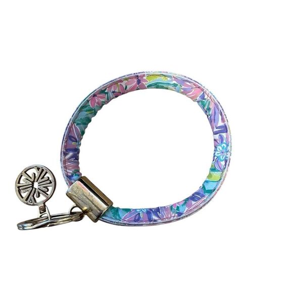 Lilly Pulitzer Mermaid in the Shade Round Keychain - Picture 4 of 5